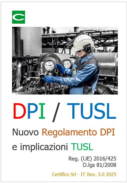 Nuovo regolamento DPI e Testo Unico Sicurezza